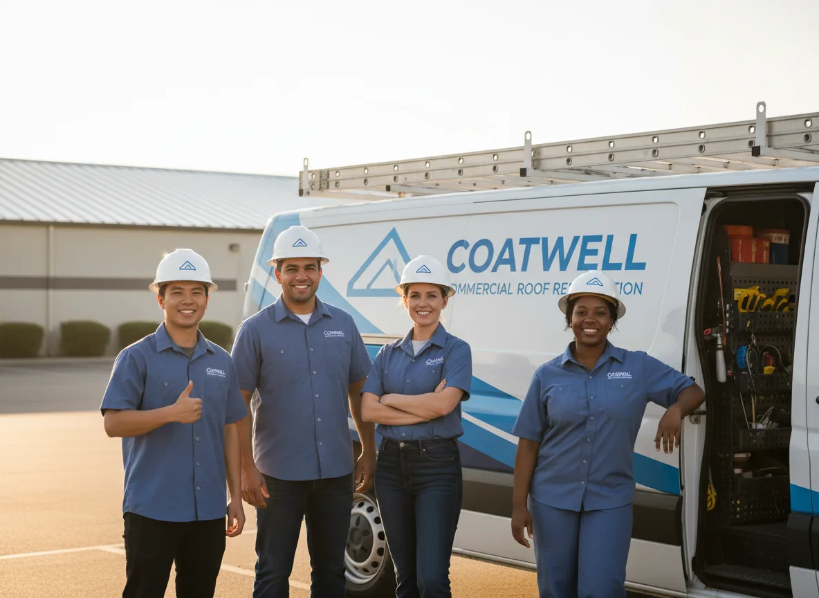 Commercial roof coating company in Larchwood, IA